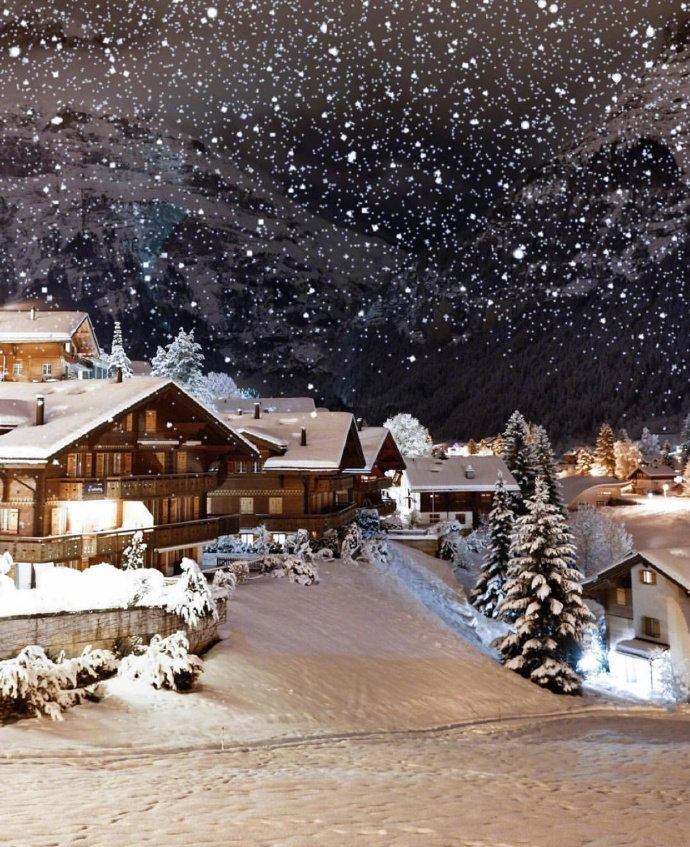 这个冬天想到瑞士看雪景